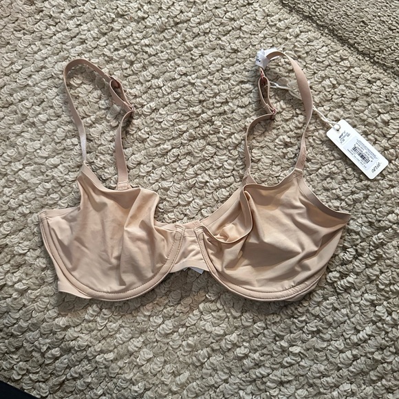 Smoothez by Aerie Bra Beige Full Coverage Unlined Underwire - Picture 5 of 6